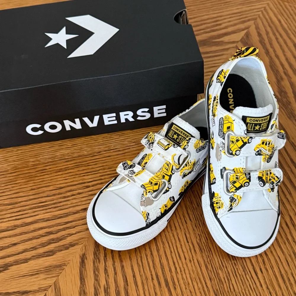 CONVERSE Chuck Taylor All Star Construction Sneakers - White/Yellow